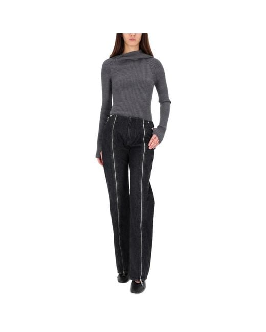 Jean Paul Gaultier Black Loose Fit Jeans