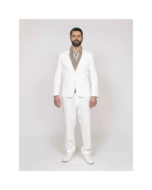 Paolo Pecora White Blazers for men