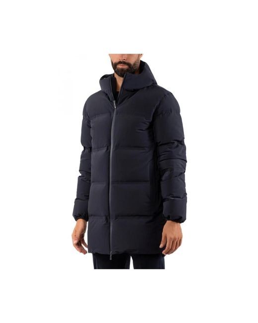 Herno Blue Winter Jackets for men