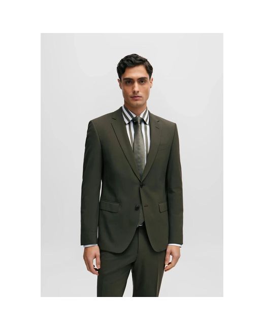Suits > suit sets > single breasted suits Boss pour homme en coloris Green