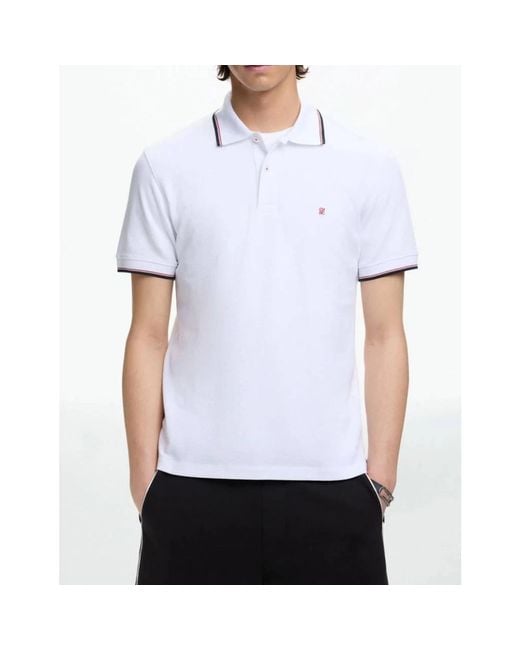 Carolina Herrera Polo Shirts in White for Men Lyst UK