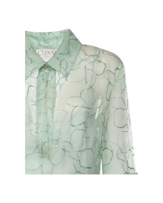 Genny Green Shirt Dresses