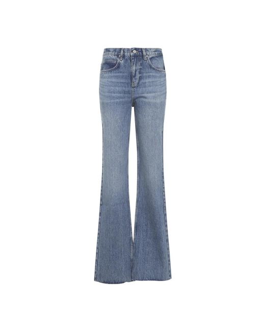Frankie Shop Blue Flared Jeans