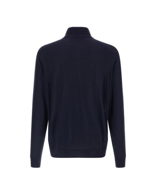 Turtlenecks Kiton de hombre de color Blue
