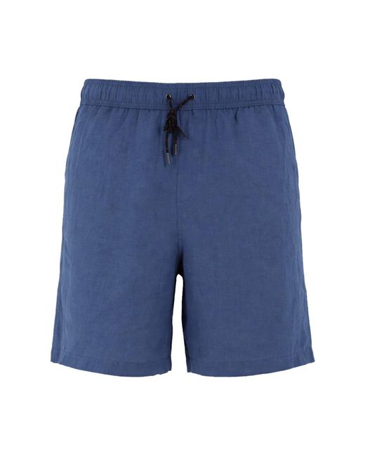Sease Blue Casual Shorts for men