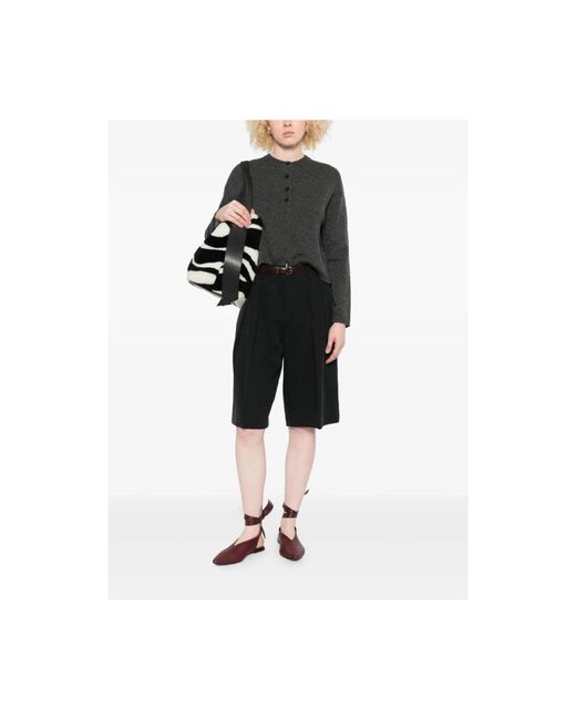 Max Mara Black Round-Neck Knitwear