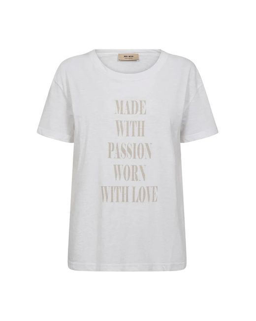 Mos Mosh White T-Shirts