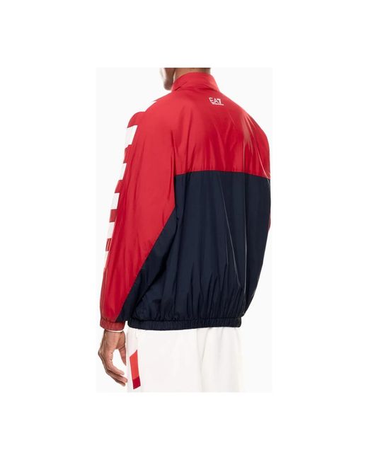 EA7 Summer Block Jacket in Red für Herren