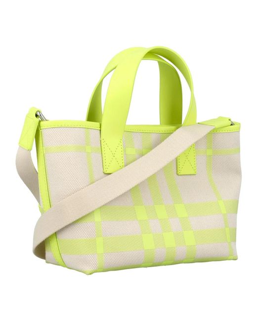 Burberry Yellow Tote Bags