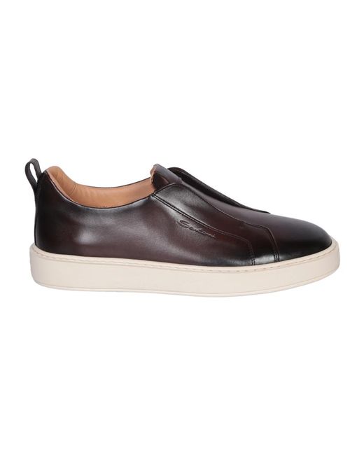 Shoes > sneakers Santoni pour homme en coloris Brown