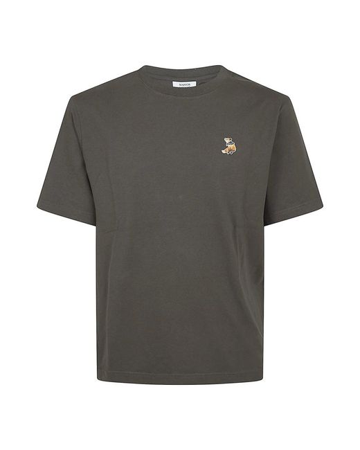 Maison Kitsuné Gray T-Shirts for men