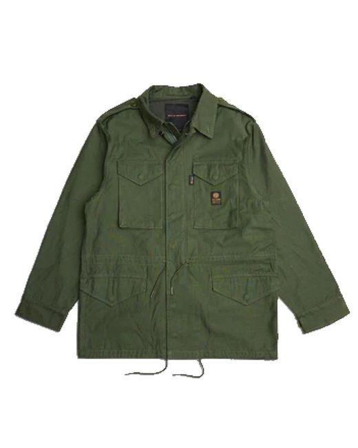 Deus Ex Machina Jassen ,Groen ,Katoen-65 Cordura Jas in het Green voor heren