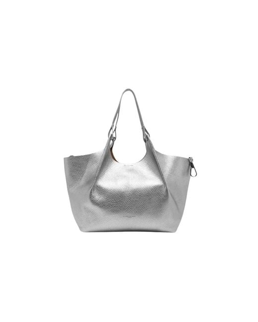 Gianni Chiarini Gray Shopping Bags