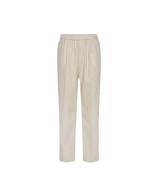 Forte Forte Natural Straight Trousers