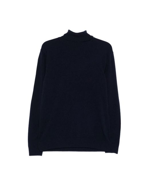 Daniele Fiesoli Blue Turtlenecks for men