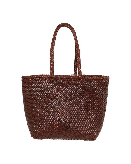 Tote Bags di Dragon Diffusion in Brown