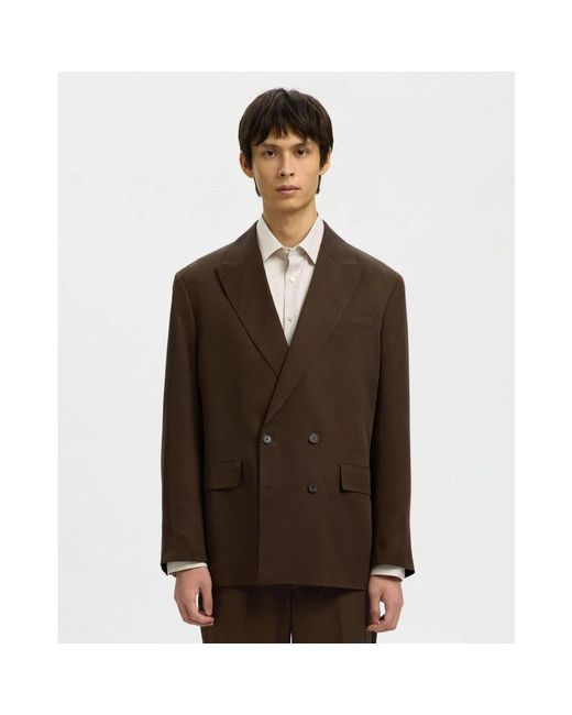 SELECTED Brown Blazers for men