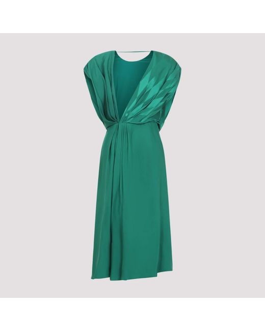 Party Dresses Versace de color Green