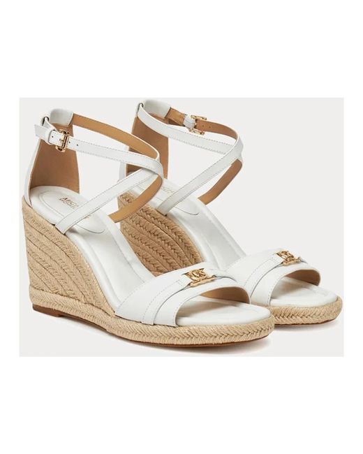 Michael Kors White Wedges