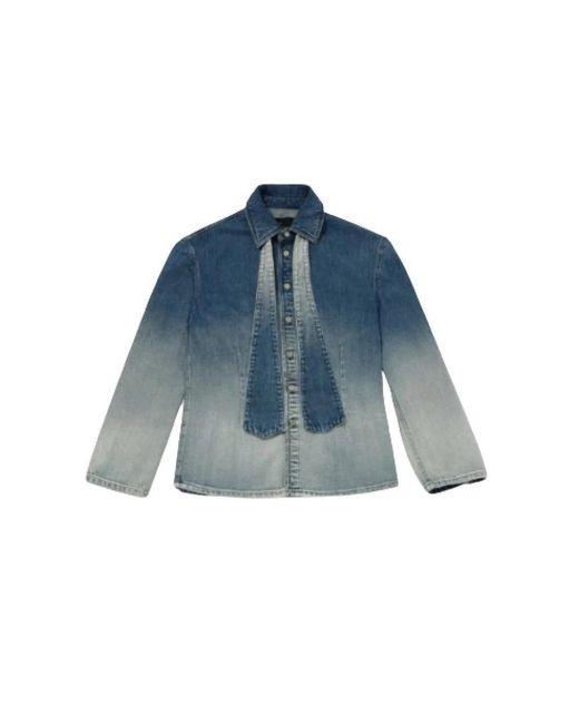 3x1 Blue Denim Shirts