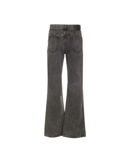 McQueen Gray Flare Jeans for men
