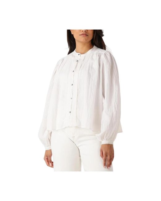 RUBY TUESDAY Overhemden ,Wit ,Elegante Witte Blouse Ilene in het White