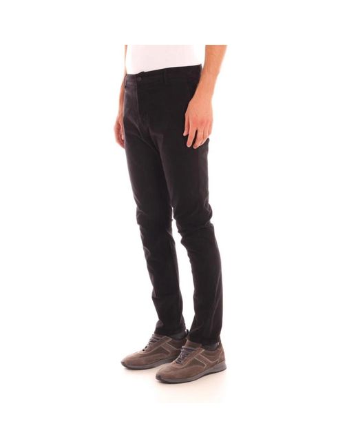 Daniele Alessandrini Black Slim-Fit Jeans for men