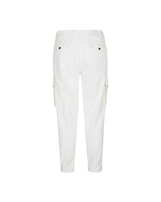 Eleventy White Chinos for men