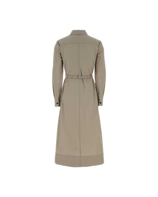 Tory Burch Natural Shirt Dresses