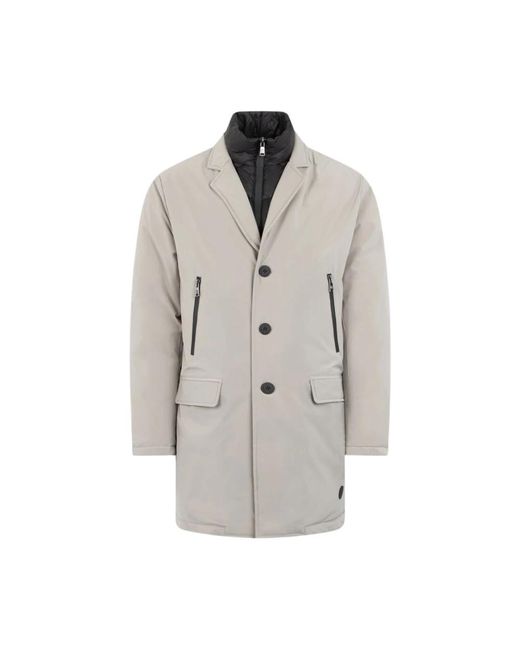 Roberto Cavalli Gewatteerd Jack Met Afneembare Binnenste Vest in het Gray voor heren