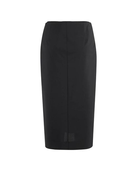Semicouture Midi Skirts in het Black