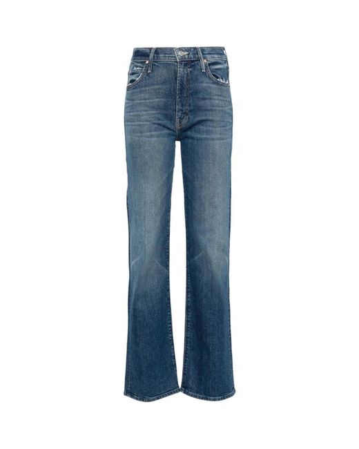 Boot-Cut Jeans di Mother in Blue