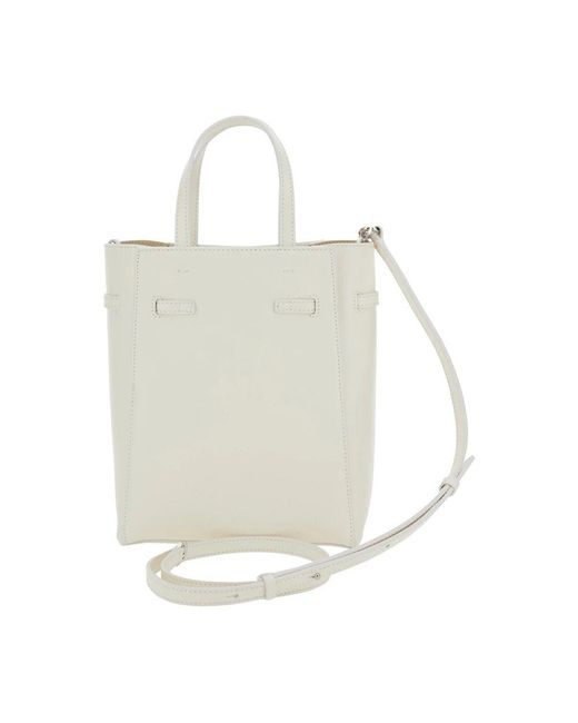 Givenchy White Voyou small north south tote