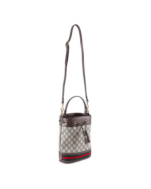 Gucci Black Beige bucket bag & backpack