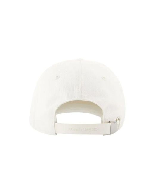 Caps Alexander McQueen de hombre de color White