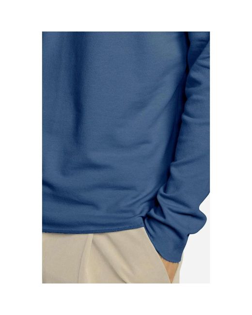 KIEFERMANN Blue Long Sleeve Tops for men