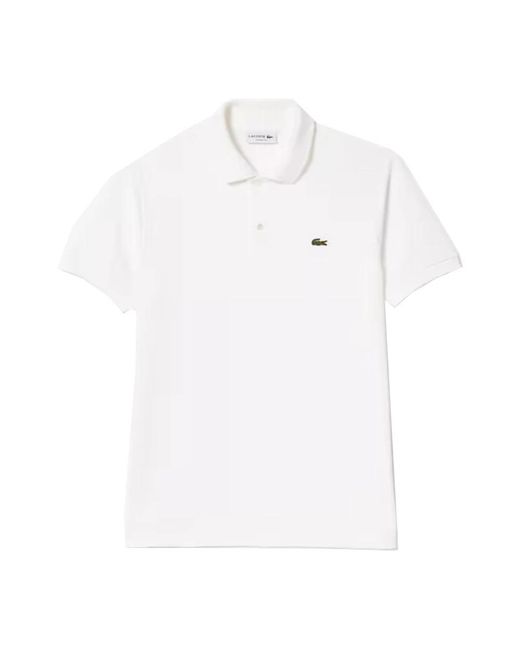 Lacoste White Polo Shirts for men