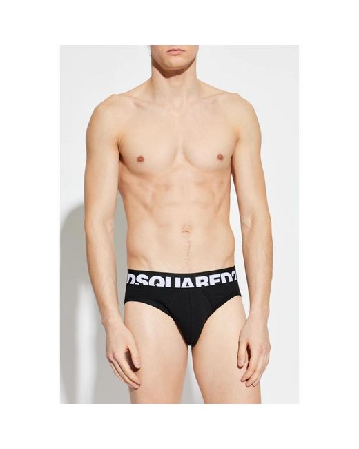 DSquared² Black Bottoms for men