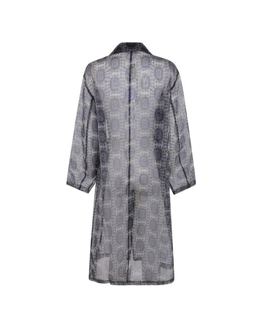 Pierre Louis Mascia Gray Kobe regenmantel