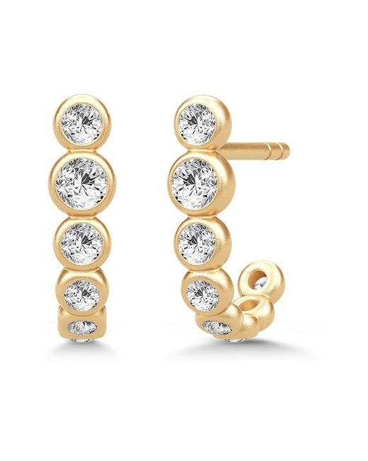 Earrings Julie Sandlau de color Metallic