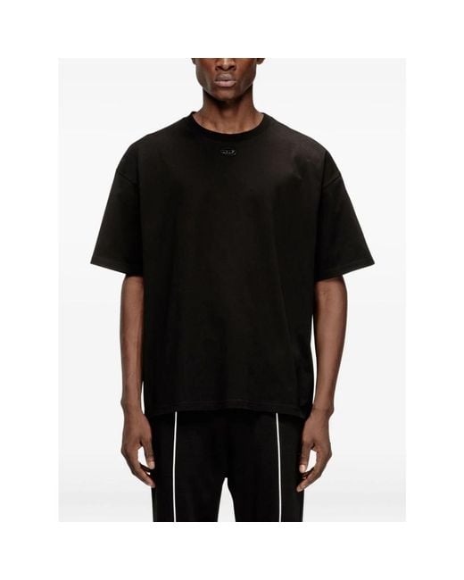 DIESEL Black T-Shirts for men