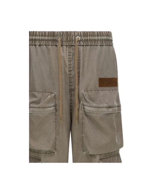 Amiri Gray Straight Trousers for men
