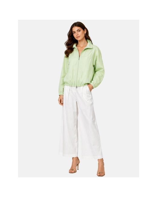 Bomber Jackets di High in Green