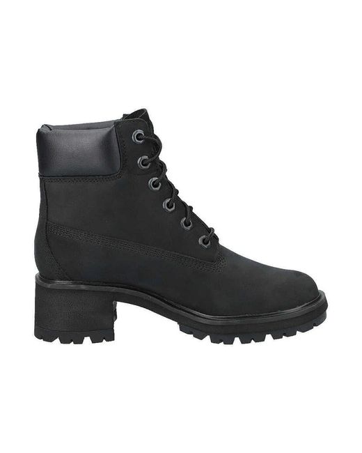 Timberland Black Lace-Up Boots