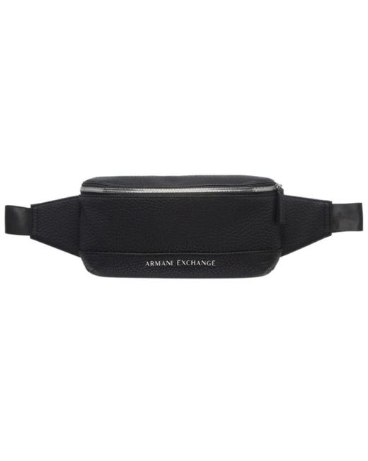 ARMANI EXCHANGE Black Bum Bags for men