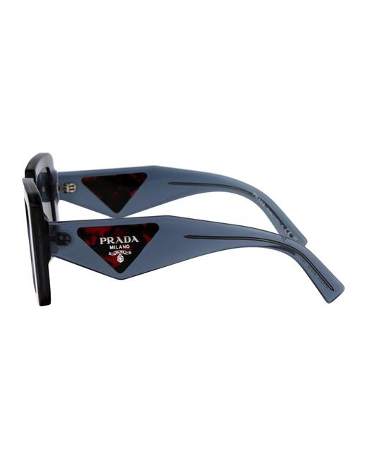 Prada Blue Stylische sonnenbrille mit 0pr 23ys