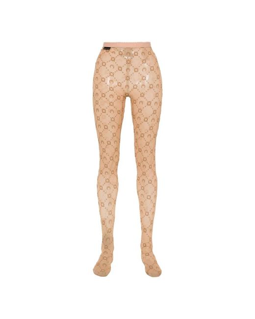Tights MARINE SERRE de color Natural