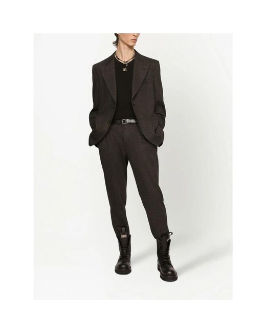 Dolce & Gabbana Brown Formal Blazers for men
