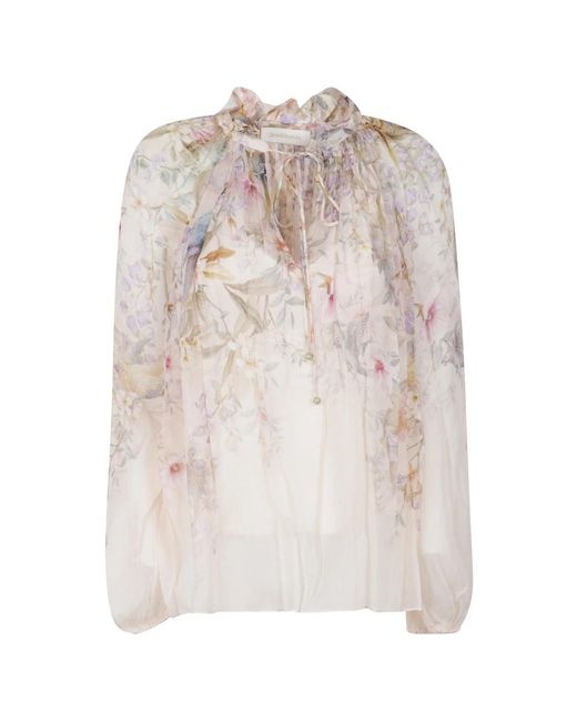 Zimmermann Pink Blouses