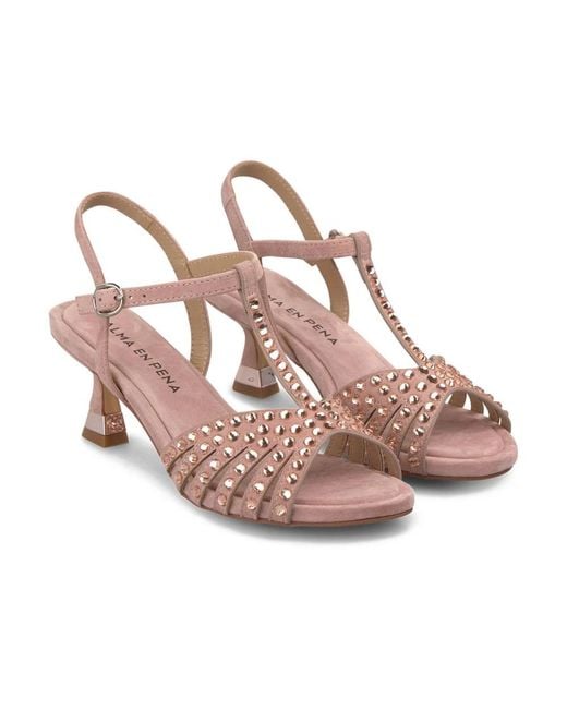 Alma En Pena. Pink High Heel Sandals